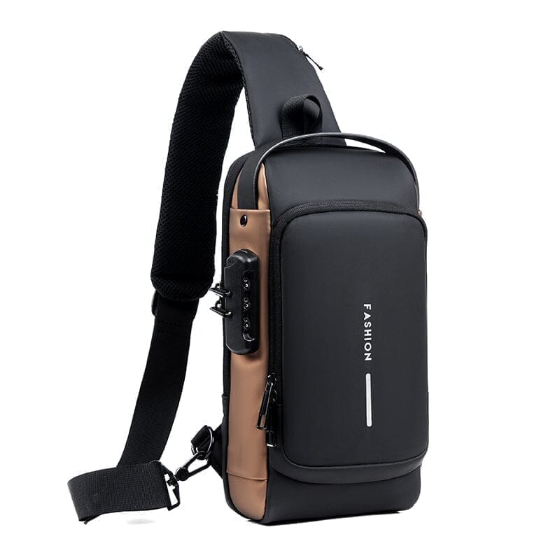 MOCHILA ANTI-FURTO COM SENHA USB SLIM BAG.